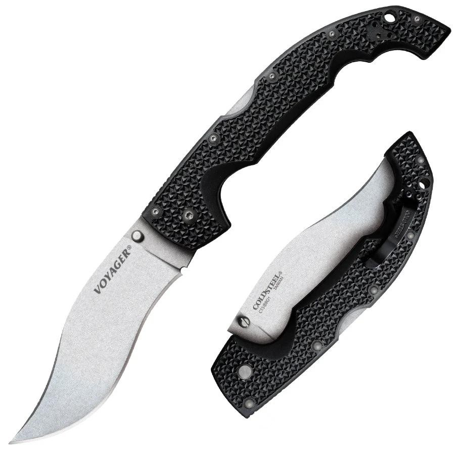 Lynn Thompson Collection XL Voyager Vaquero Folding Pocket Knife Black EDC Gift