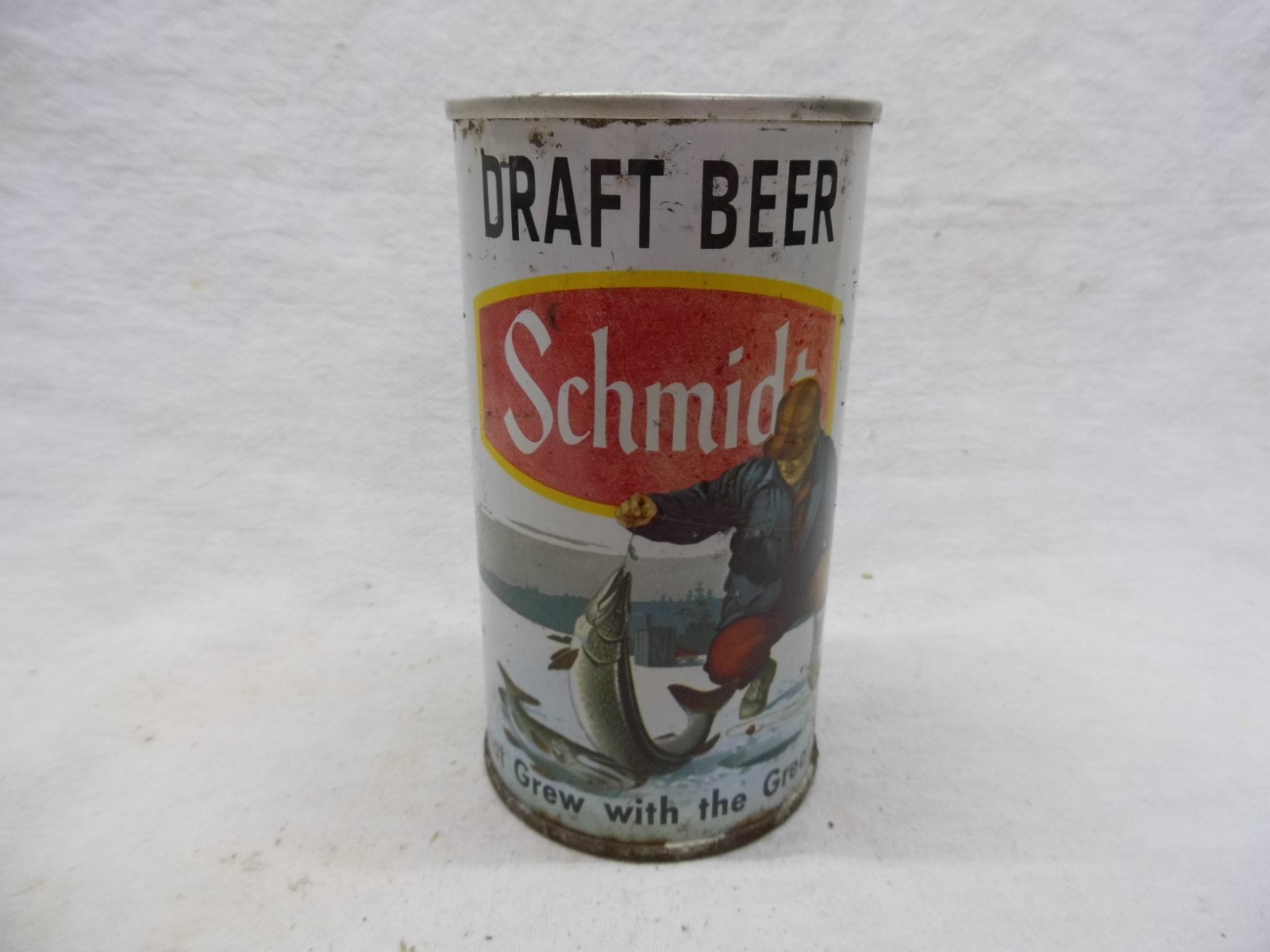 SCHMIDT DRAFT ICEFISHERMAKER BEER CAN~SCHMIDT DIV OF ASSOCIATED ST PAUL, MN