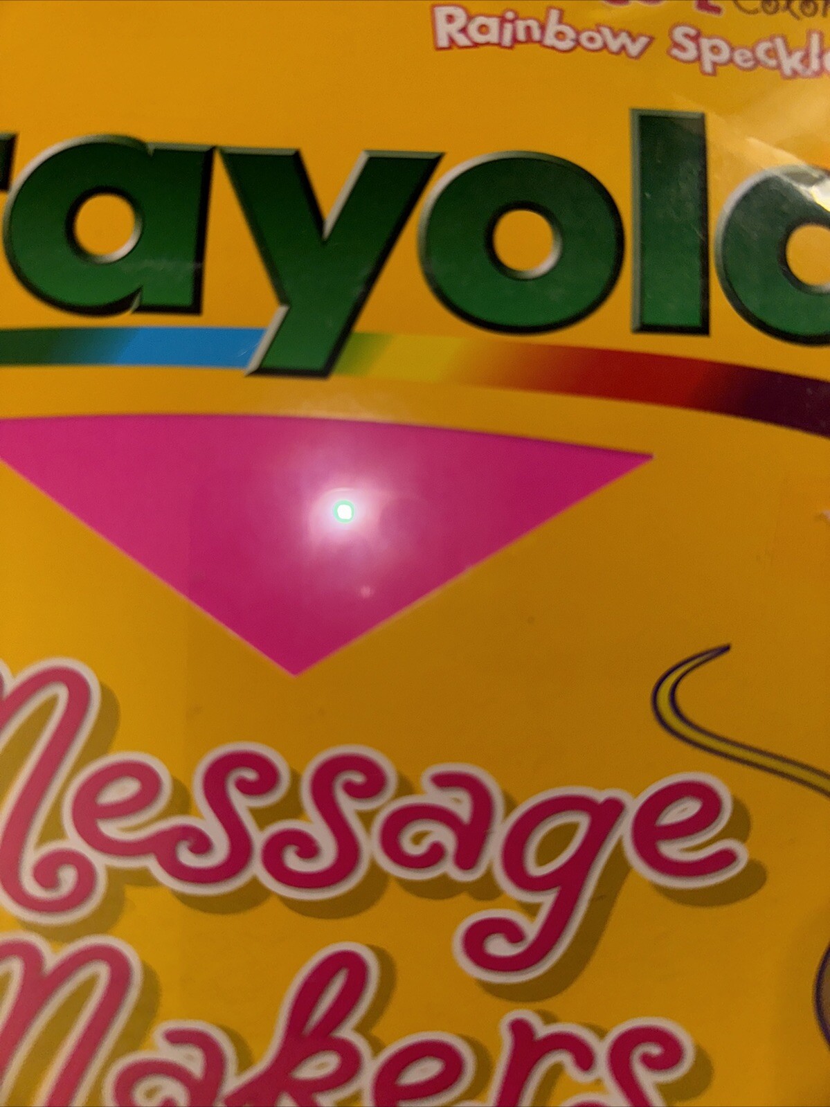 Rare Crayola Message Makers Note Paper & Envelope All In One 2 Packs New Sealed
