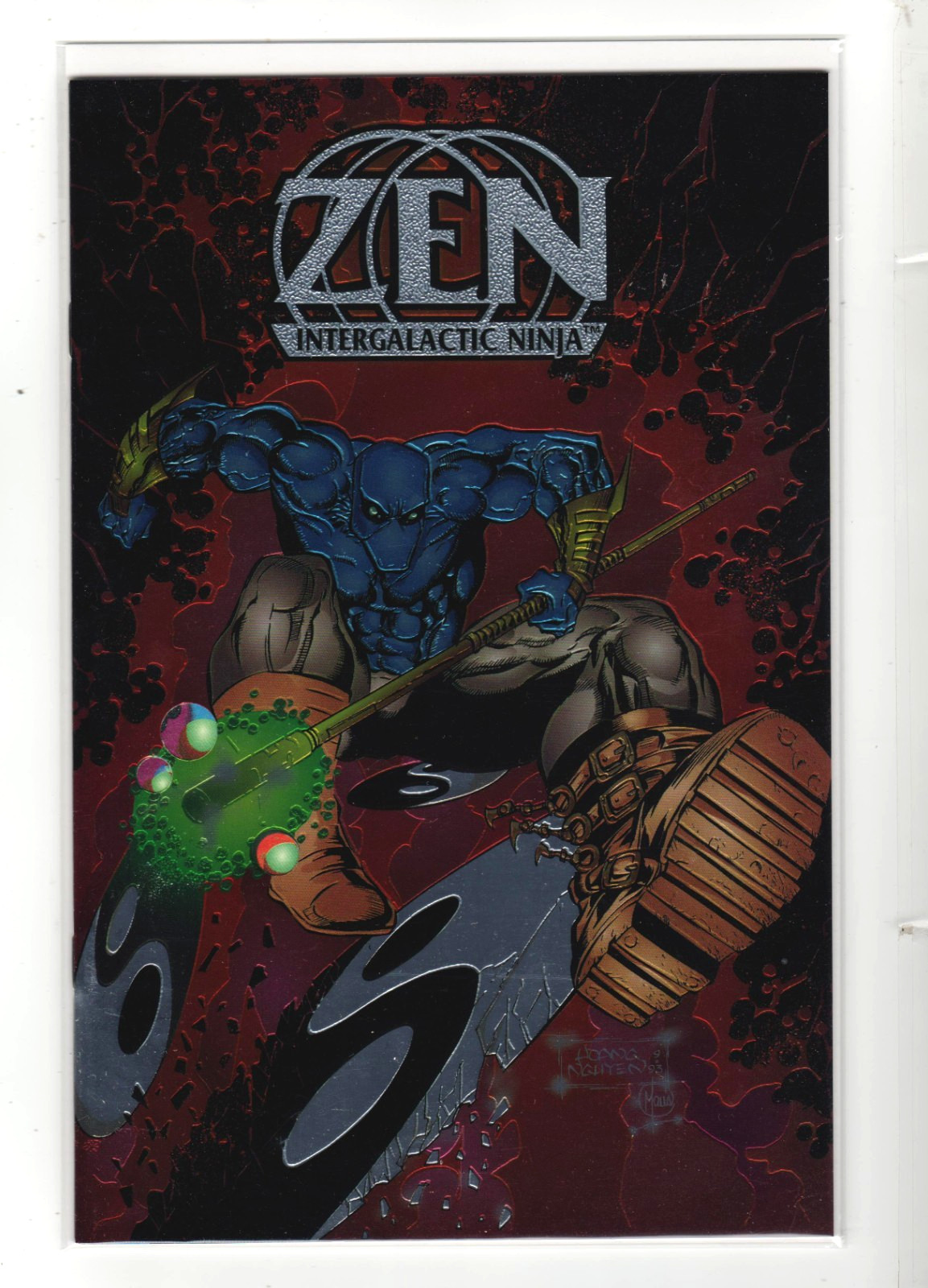 ZEN INTERGALACTIC NINJA #0-3 (9.6/NM+ AVG) LOT OF 4 ENTITY COMICS 1993/CGC EM!