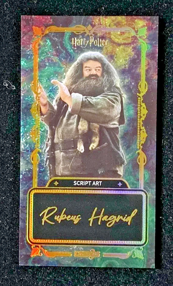 Harry Potter Rubeus Hagrid Mini Script Art /15 – 2025 Kakawow Cosmos CHP-IMS-06