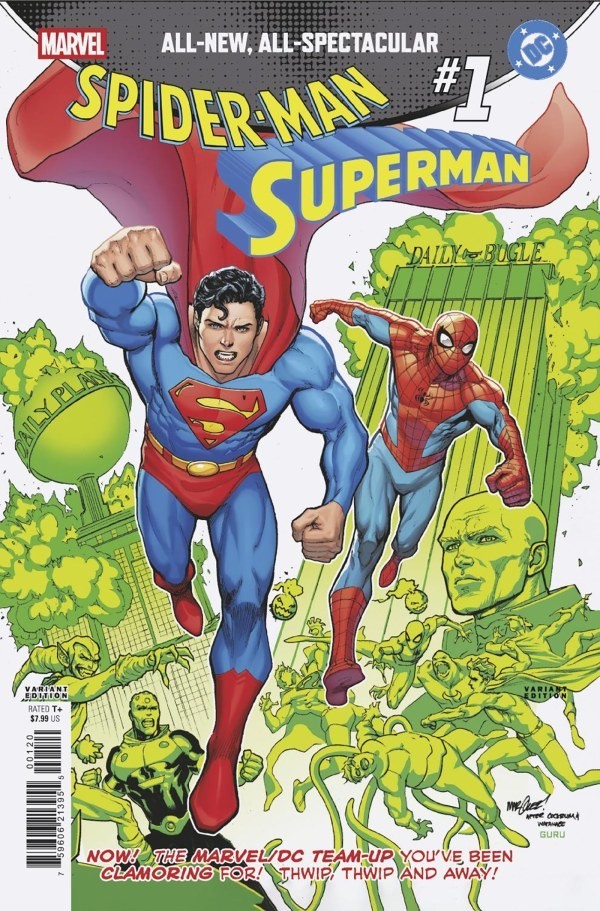 Marvel/DC Spider-Man/Superman #1 David Marquez Homage VAR 4/22/26