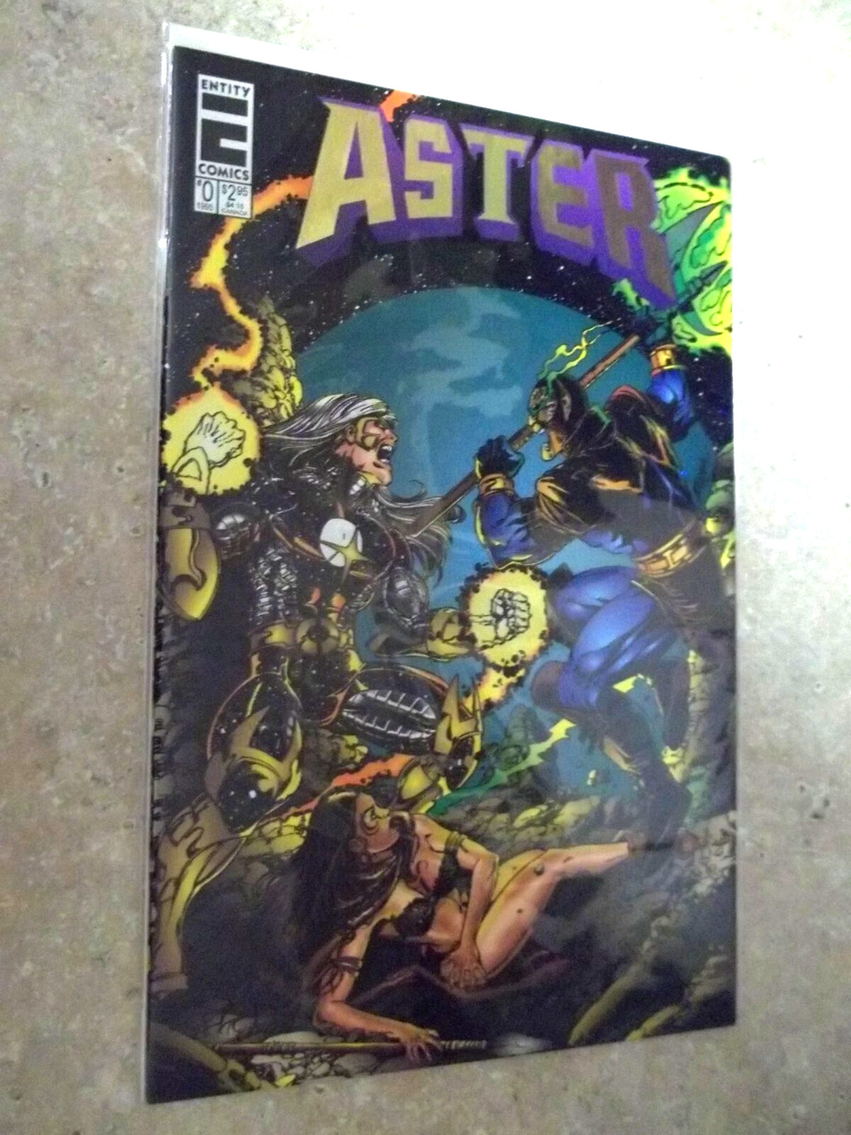 Aster #0 1995 Entity Comic Book