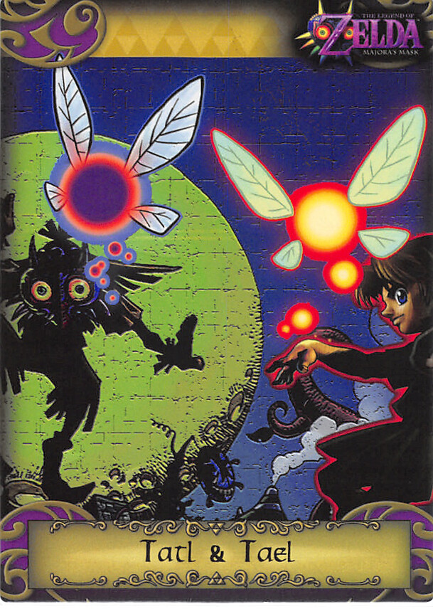 Legend of Zelda The Trading Card Enterplay 2016 21 Tatl & Tael (Majora’s Mask)
