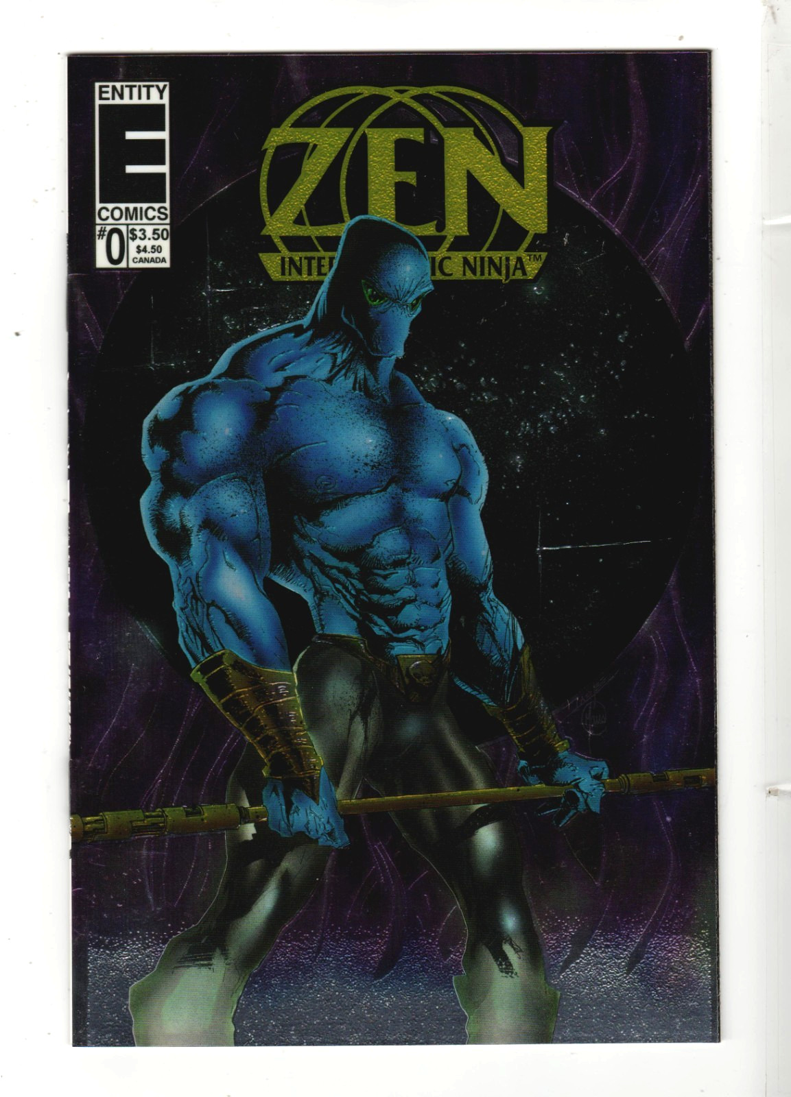 ZEN INTERGALACTIC NINJA #0-3 (9.6/NM+ AVG) LOT OF 4 ENTITY COMICS 1993/CGC EM!