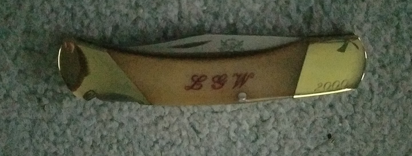 Colonel Littleton Single Blade Lockback Knife NICE