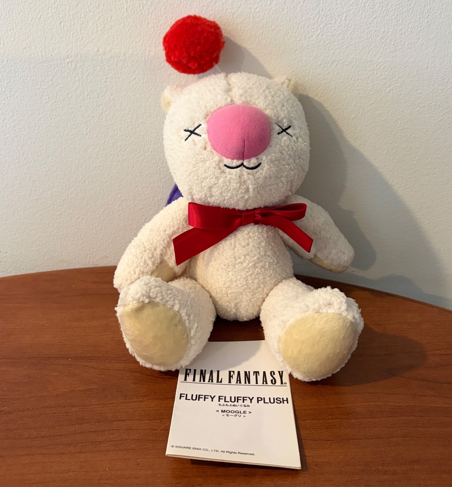 Final Fantasy Moogle Fluffy Fluffy Plush Doll Mofumofu Nuigurumi Square Enix