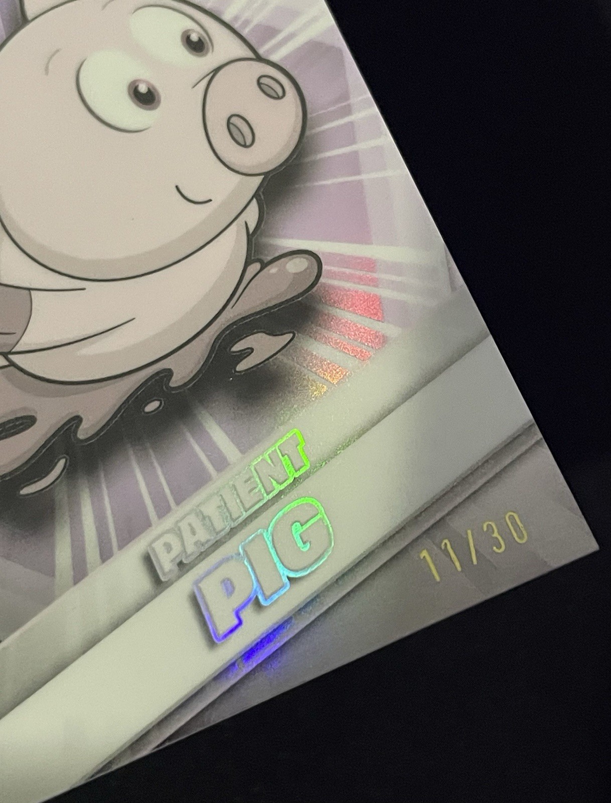 2026 Topps Chrome VeeFriends Patient Pig Pearl Refractor 11/30