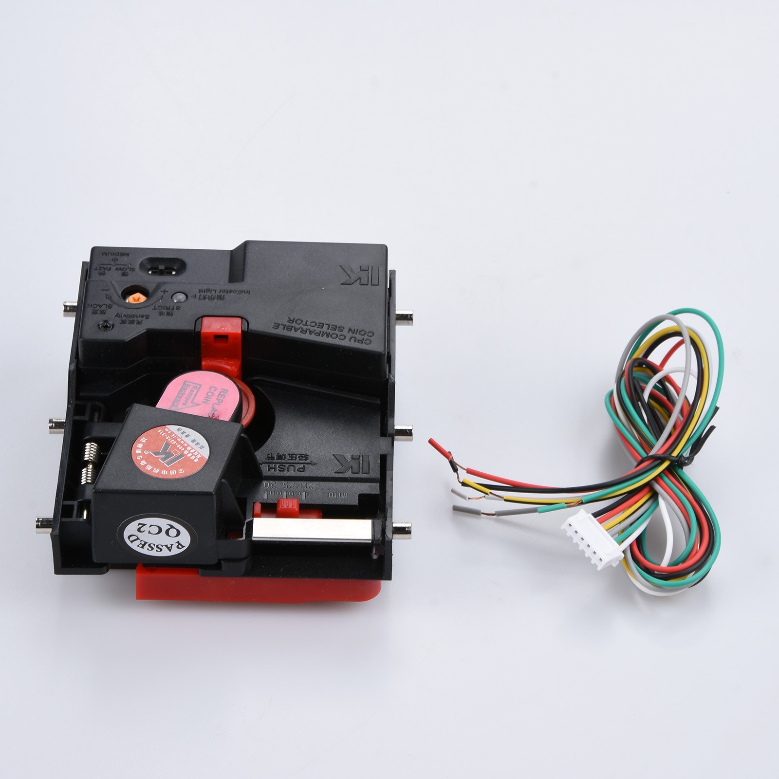 LK-800A+ CPU Comparable Coin Selector Arcade Token Acceptor For Mechanism Vender