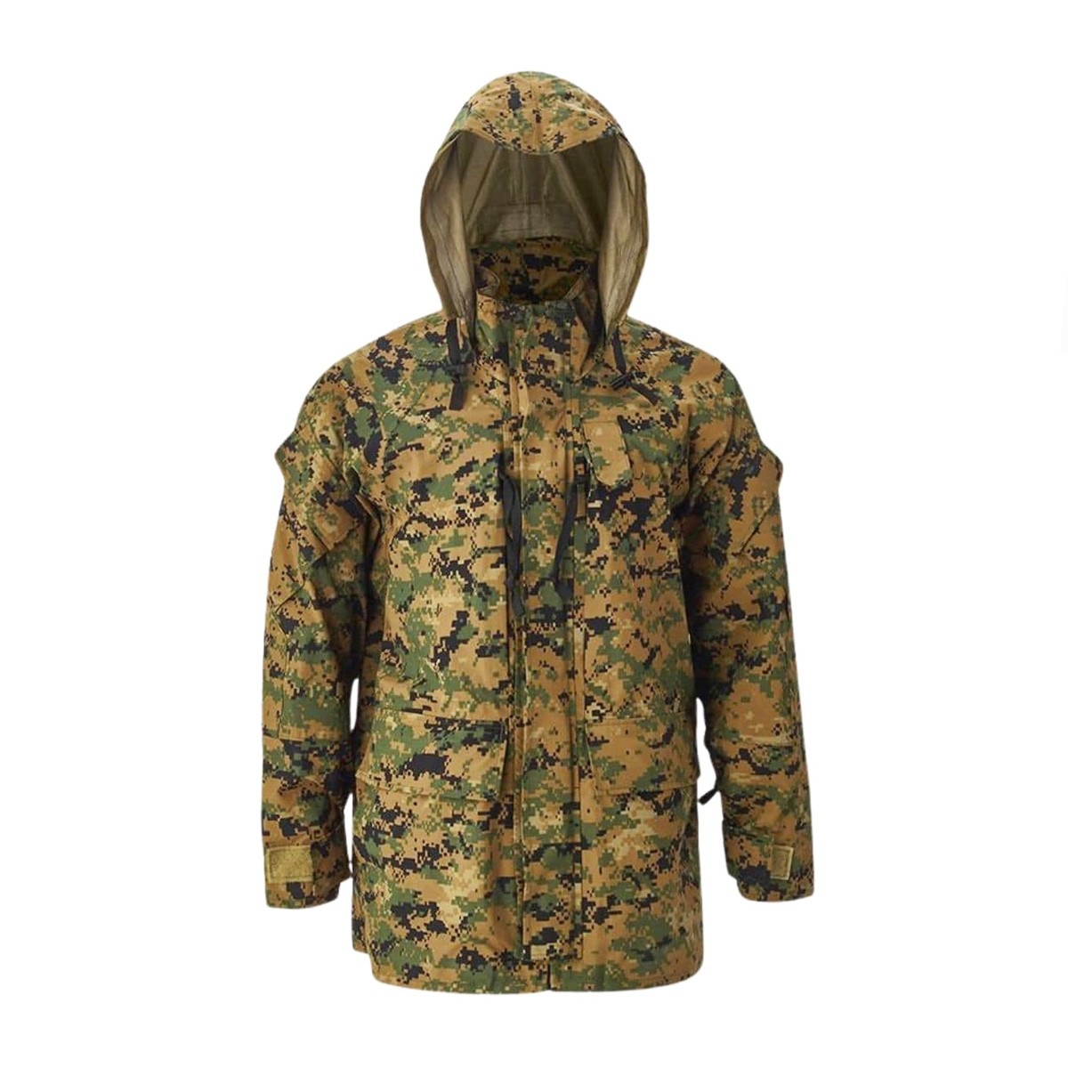 USMC MARPAT Woodland Gore-Tex All-Weather Generation II Parka – Large Long – New