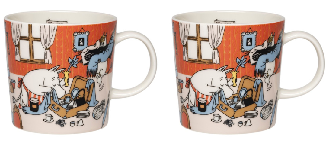 MOOMIN Set of 2 ARABIA Holiday Rush 2026 Summer Mug 0.3L