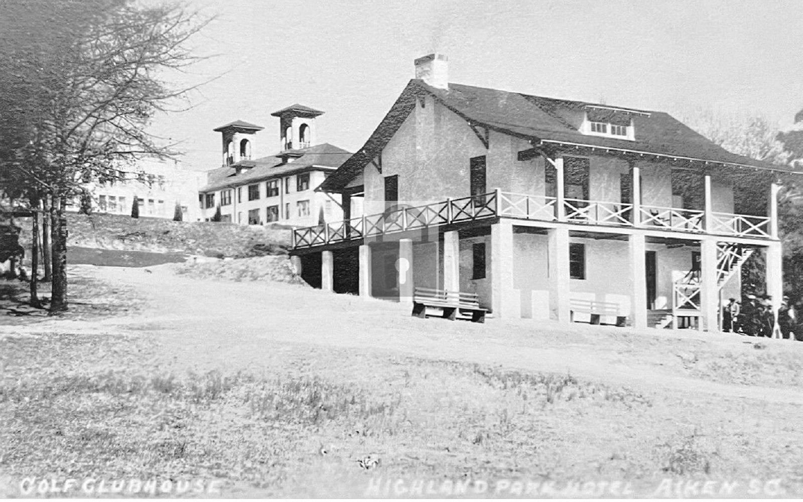 Golf Clubhouse Highland Park Hotel Aiken South Carolina SC – Reprint