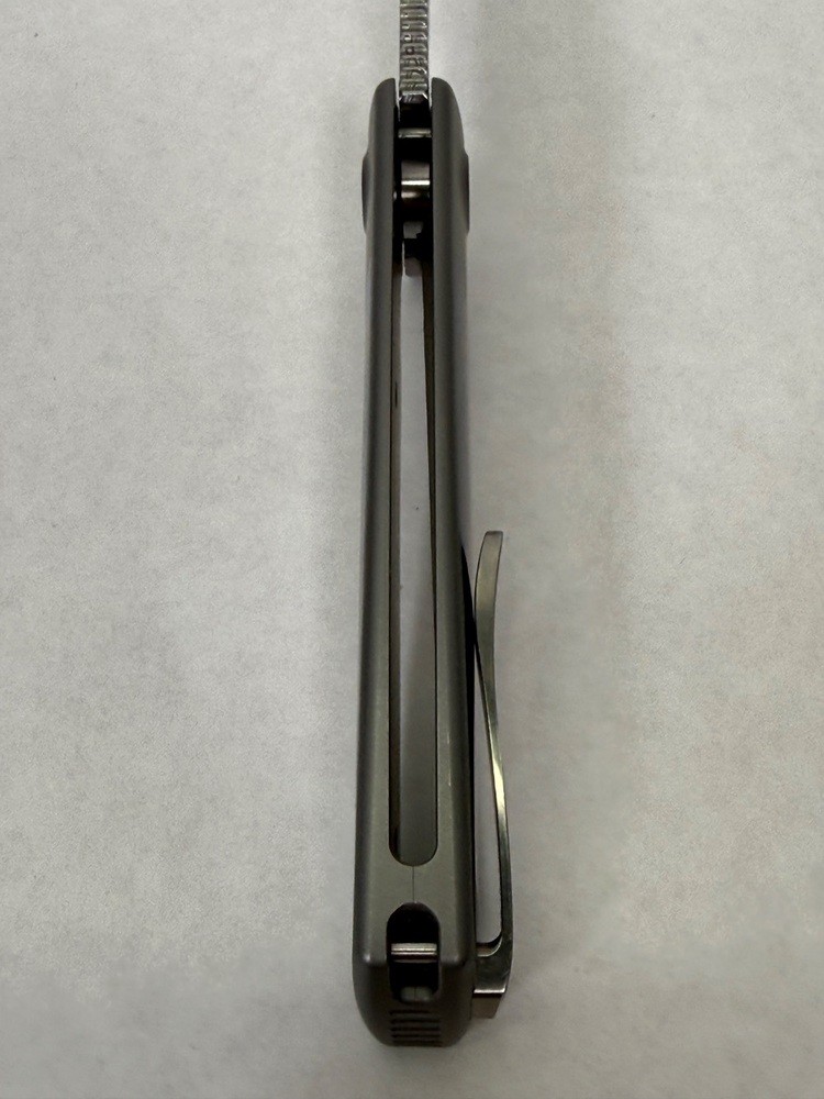 Sharp by Design Mini EVO – Harpoon Damasteel/Timascus from Brian Nadeau