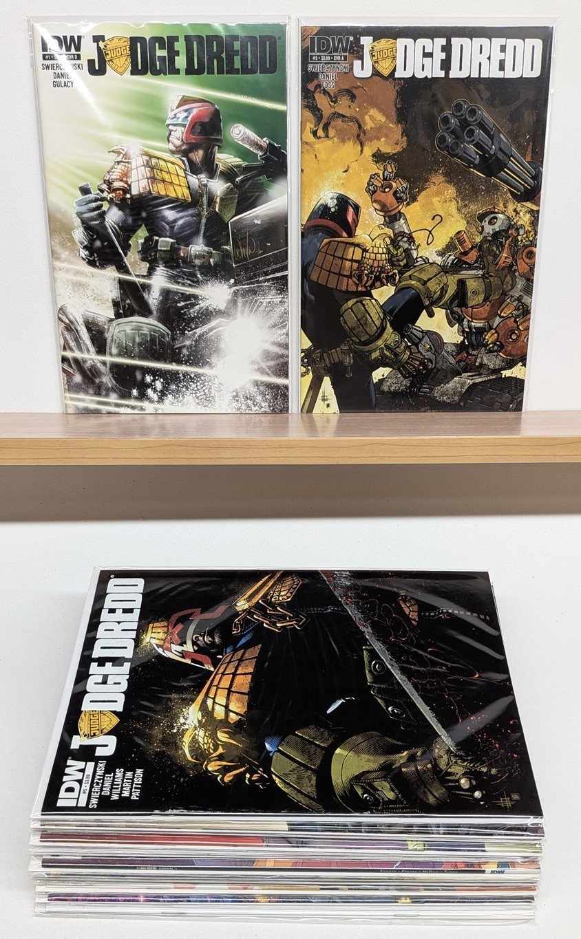 JUDGE DREDD #1-30 Complete 2012 IDW Comics Series Set Run Lot – Swierczynski