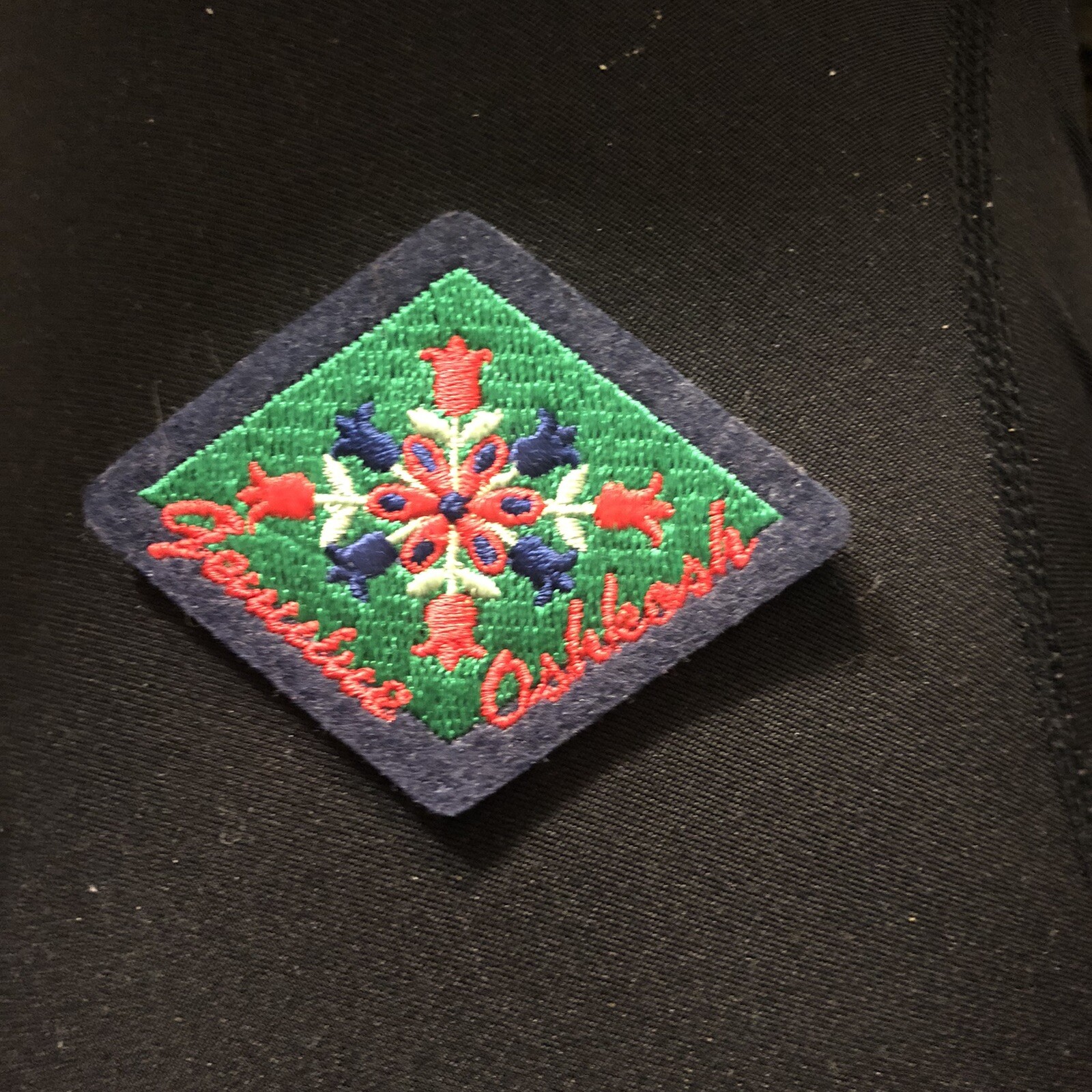 Genuine OshKosh Patch – Oshkosh B’Gosh 2 7/8 inches x 2 1/8 inches