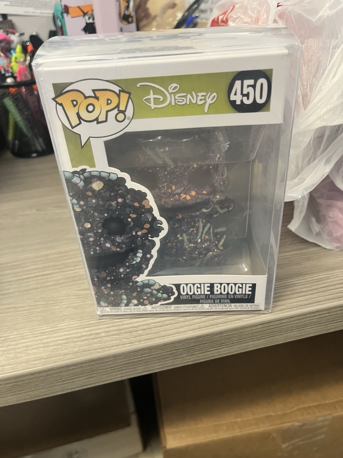 Funko Pop! Disney: OOGIE BOOGIE #450 Item #32838 w/ Protector