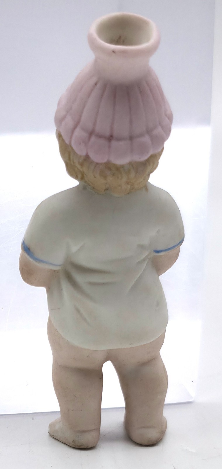 Antique German Bisque Naughty Nude Peeing Boy Squirter Doll / Perfume Bottle