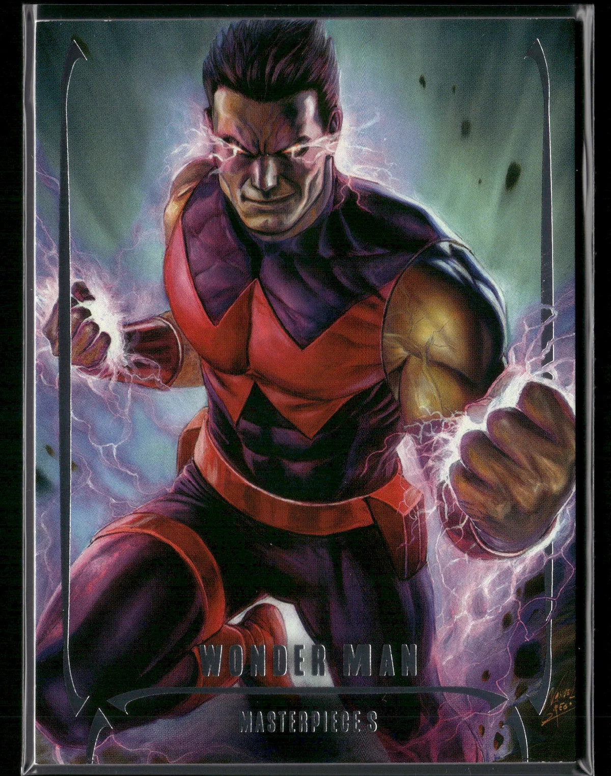 2024 Upper Deck Marvel Masterpieces Wonder Man #35 Serial Numbered