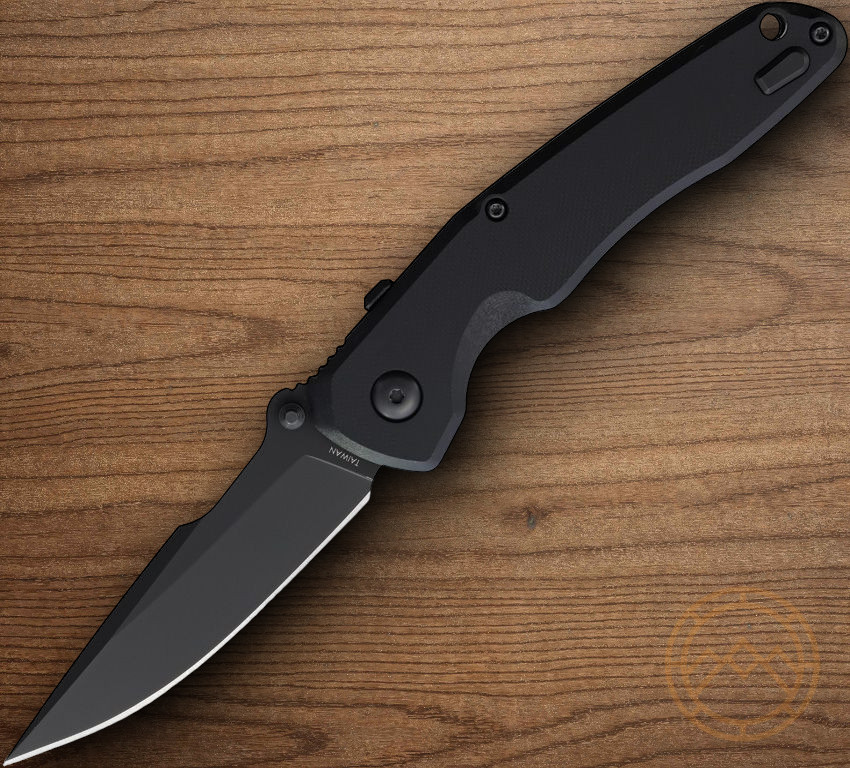 Spartan Blades Soter Folding Knife 3.25″ S35VN Steel Blade Black G10 Handle