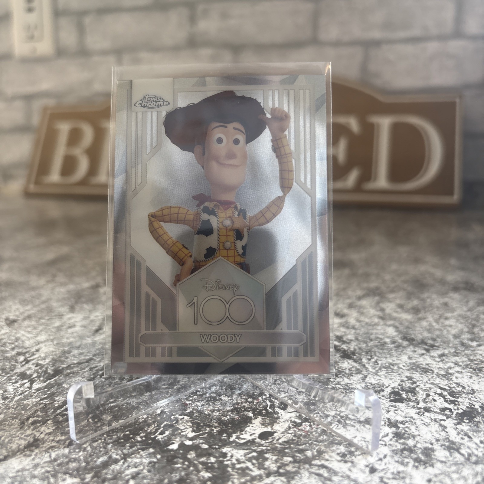 2023 Topps Chrome Disney 100 #83 Woody