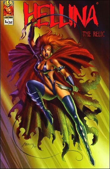 Hellina: The Relic #1A – 5.0 Very Good / Fine Lightning Comics – 1997