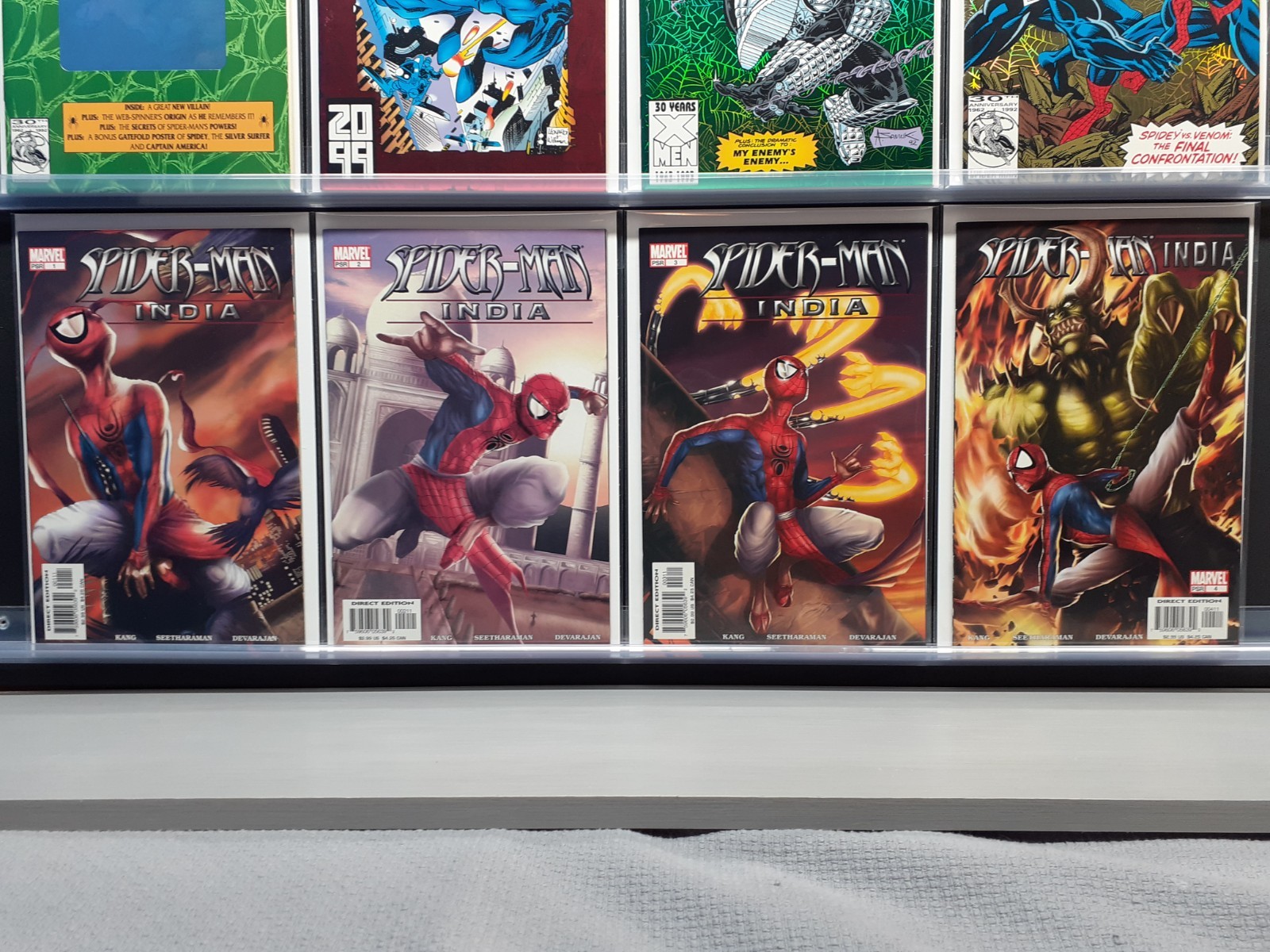 SPIDER-MAN : INDIA #1 #2 #3 #4 MARVEL 2004 1ST APPEARANCE PAVITR PRABHAKAR