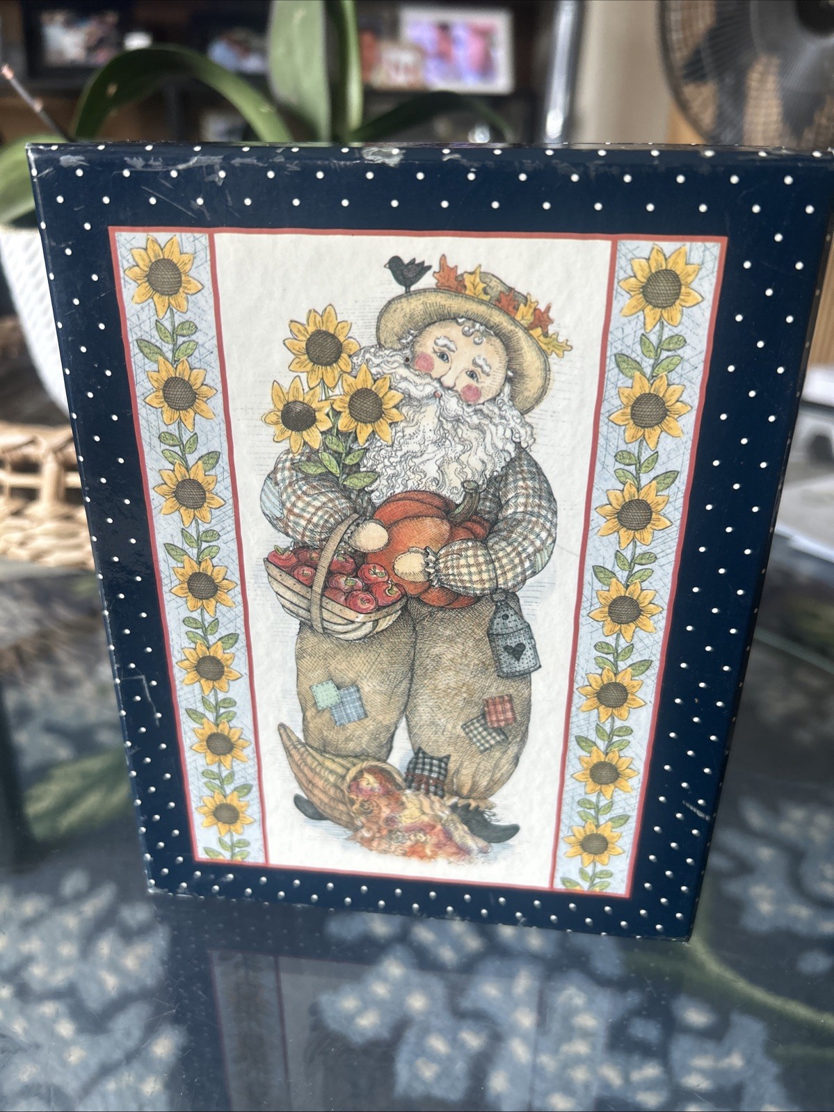 Lang And Wise Sherri Buck Baldwin Classic Santa’s Harvest 1997 W/Box #71600102