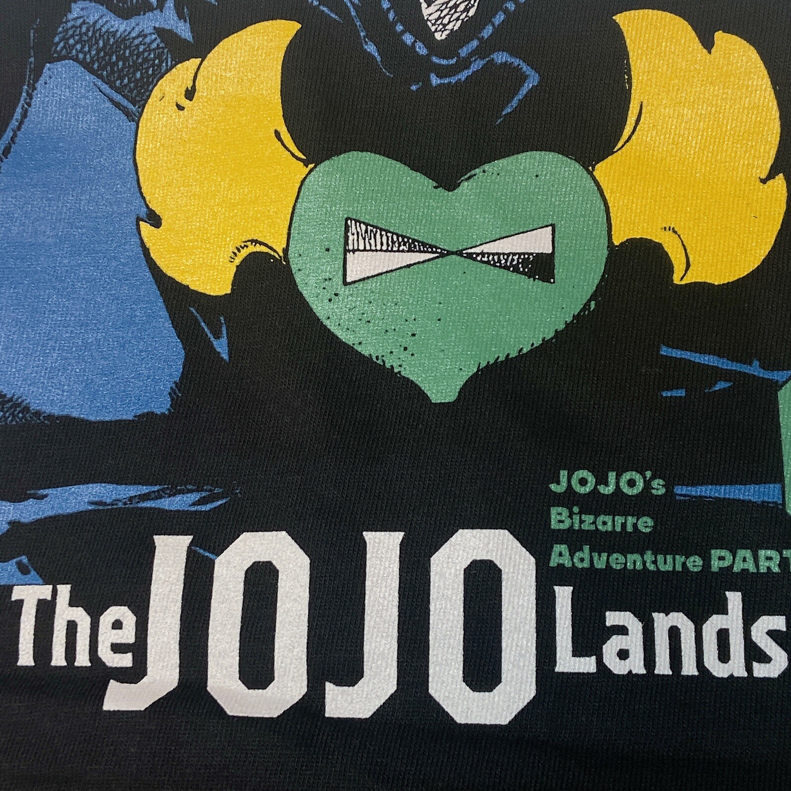 Jojo’s Bizarre Adventure Jojo Lands T-shirt & ULTRA JUMP MARCH 2023 Set Size L