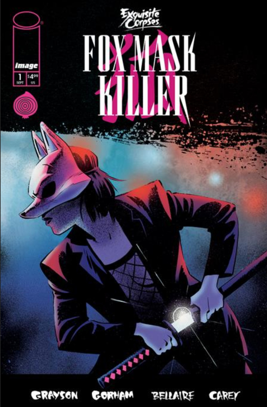 EXQUISITE CORPSES FOX MASK KILLER #1 (OF 5) **COVER SELECT** PRESALE 09/16