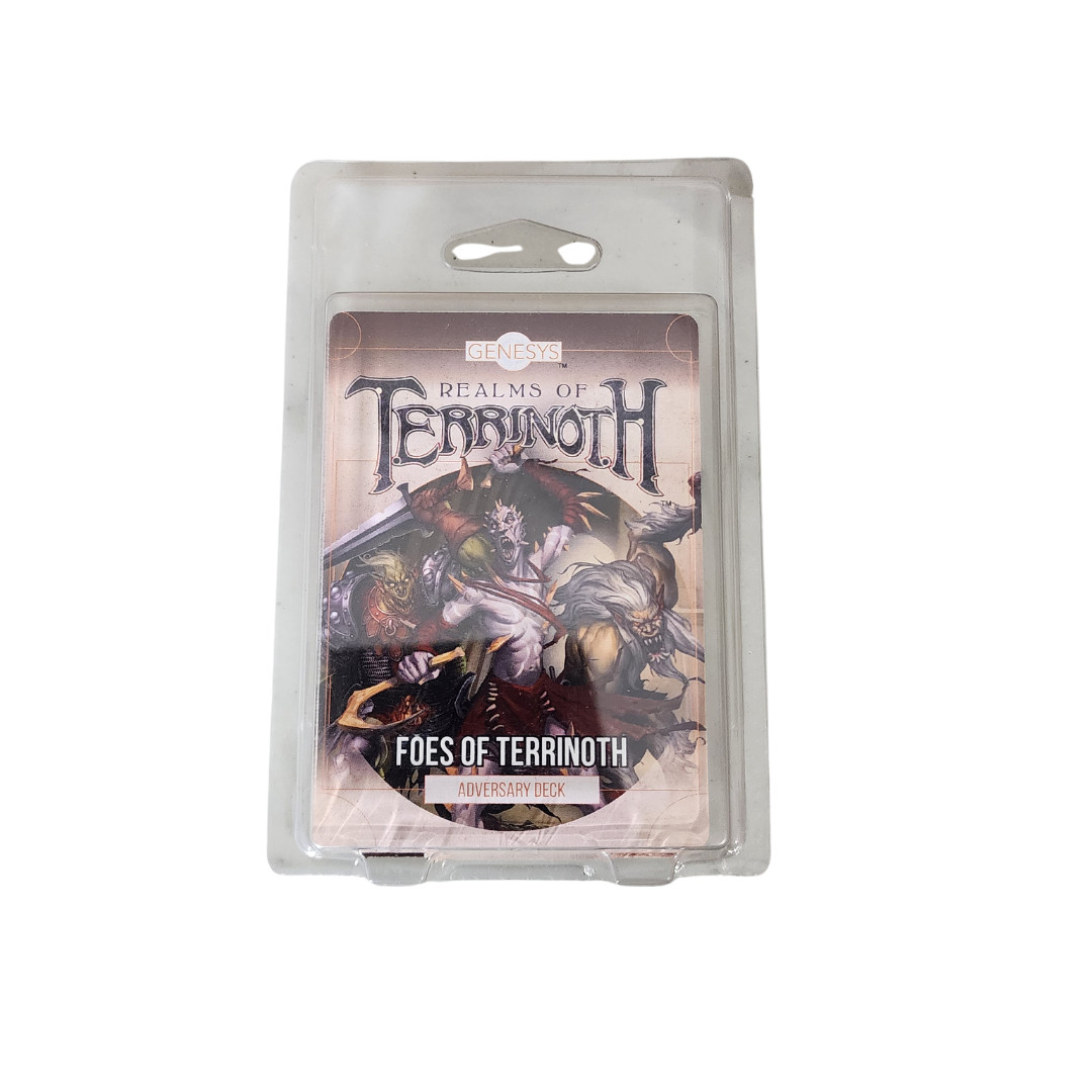 Fantasy Flight Genesys Realms Of Terrinoth Foes Of Terrinoth Adversary Deck 2018