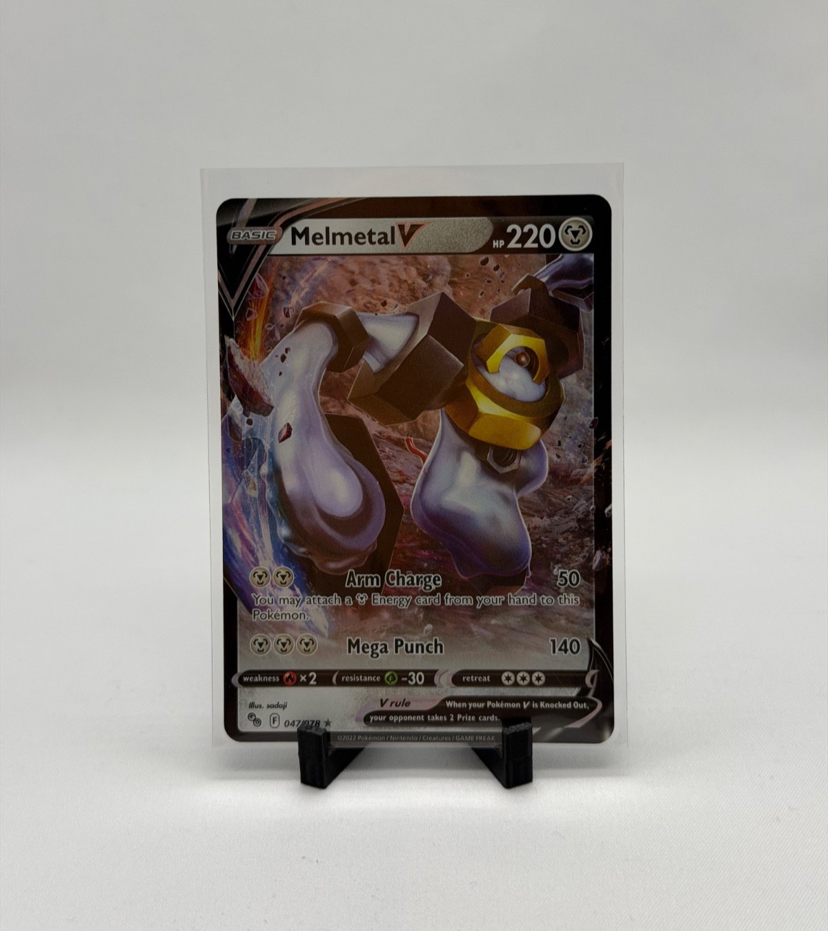 Melmetal V 047/078 Pokémon GO Holo