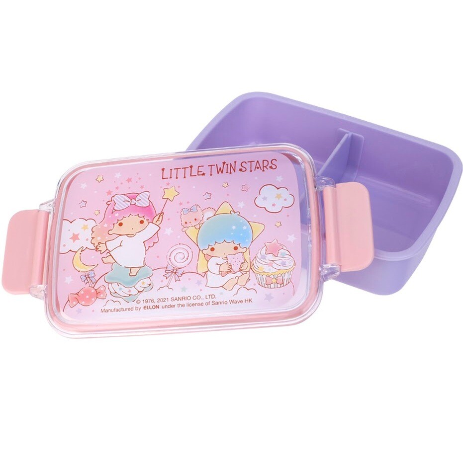 Little Twin Stars BPA-Free Plastic Lunch Box Bento Snack Food Container Case