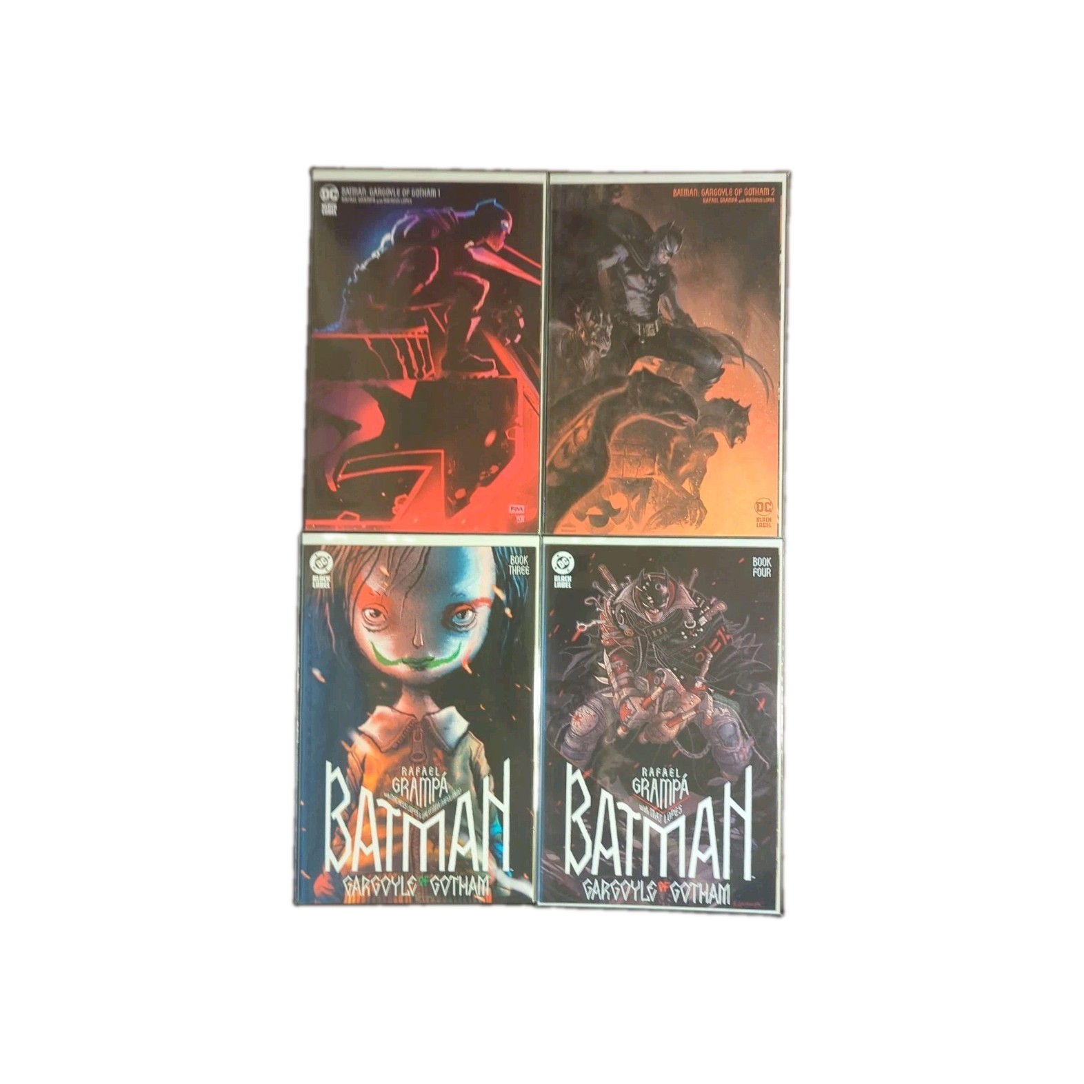 BATMAN GARGOYLE OF GOTHAM #1 2 3 4 RAFAEL GRAMPA COMPLETE A Set DC 2023 2026 NM