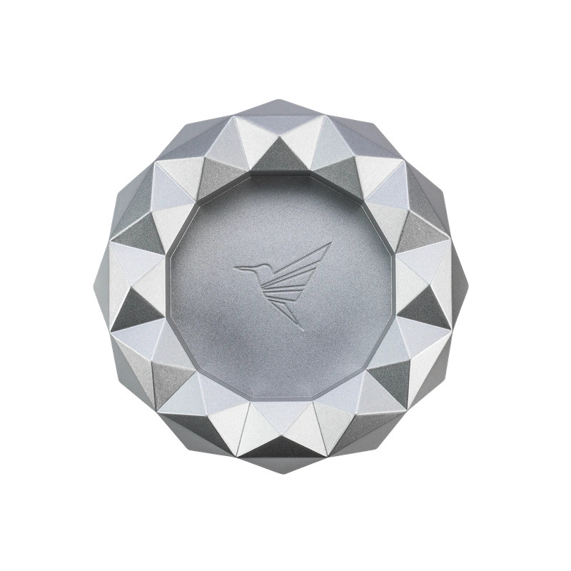 Colibri Quasar Round Ashtray Silver