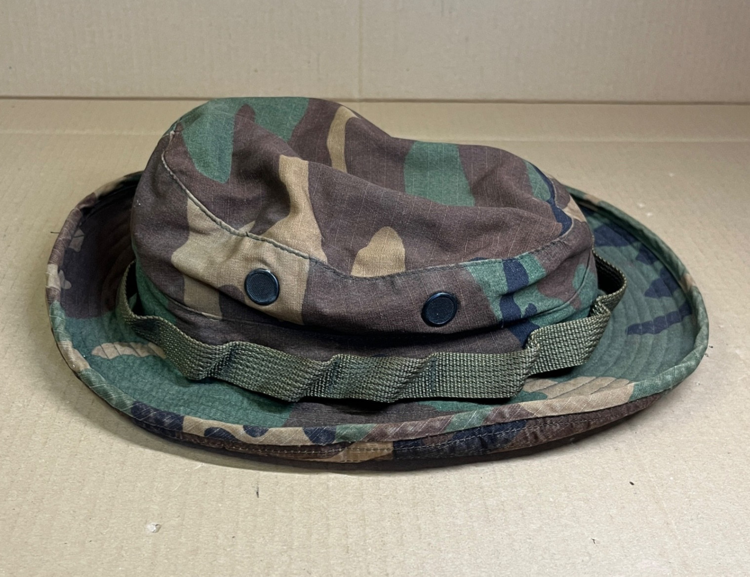 Military Boonie Hat Sun Hot Weather Type II MIL-SPEC-H-43577 Camo Size 7 1/4