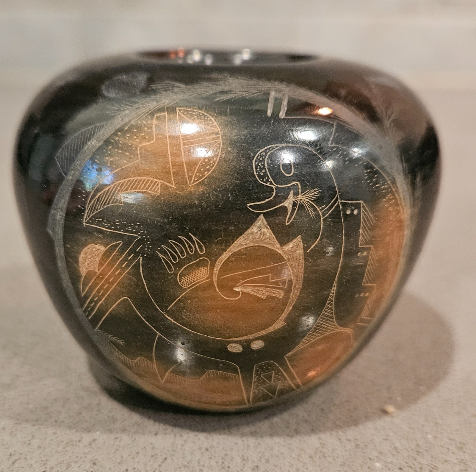 Pueblo Pottery Kathy Wan Povi Signed