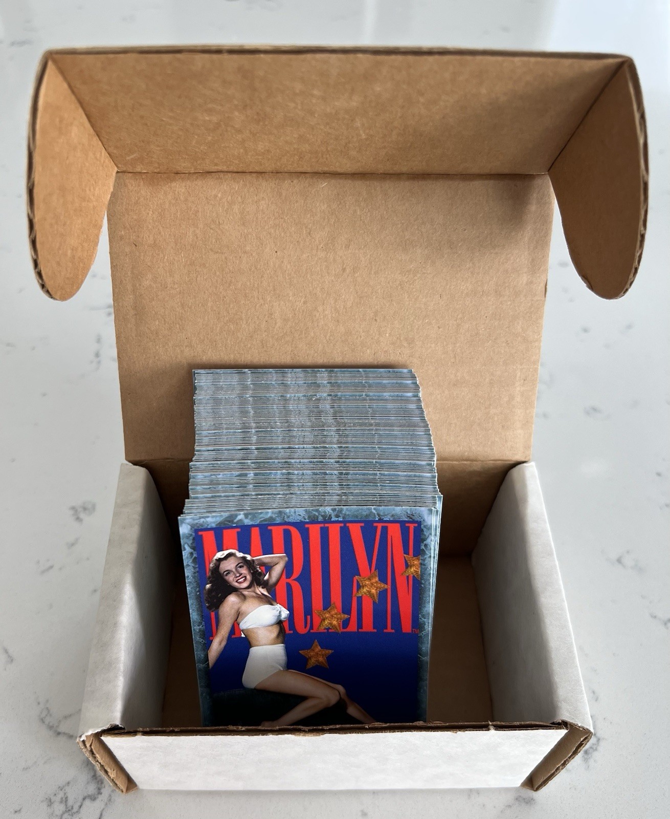 1993 Collector Marilyn Monroe Trading Cards Complete Set Of 100 Sports Time NEW!