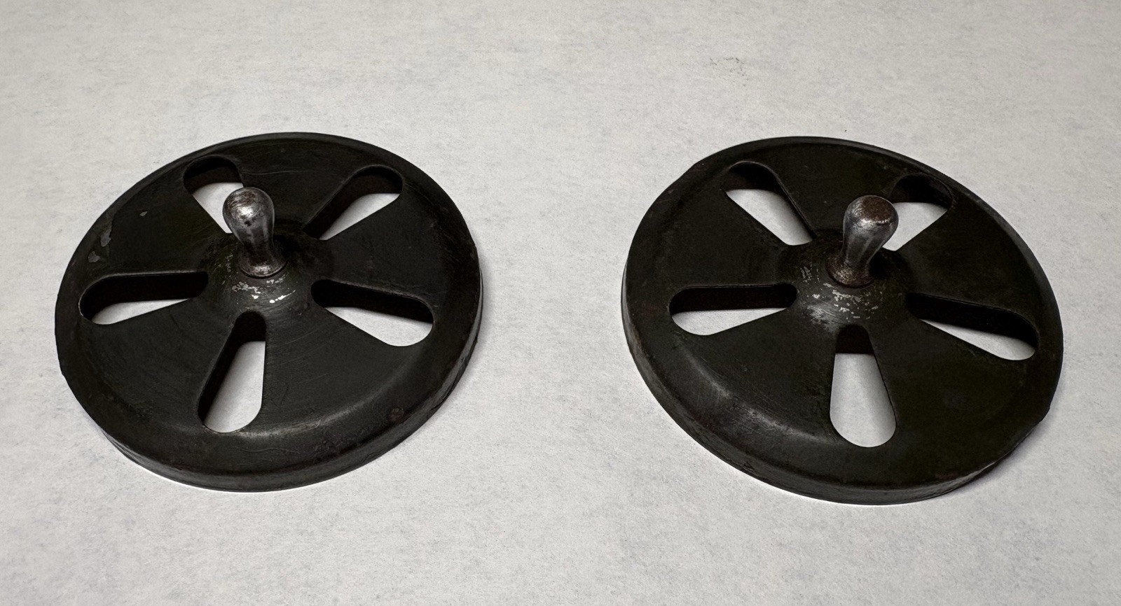 ORIGINAL ANTIQUE OLIVER TYPEWRITER RIBBON COVERS WITH HANDLES