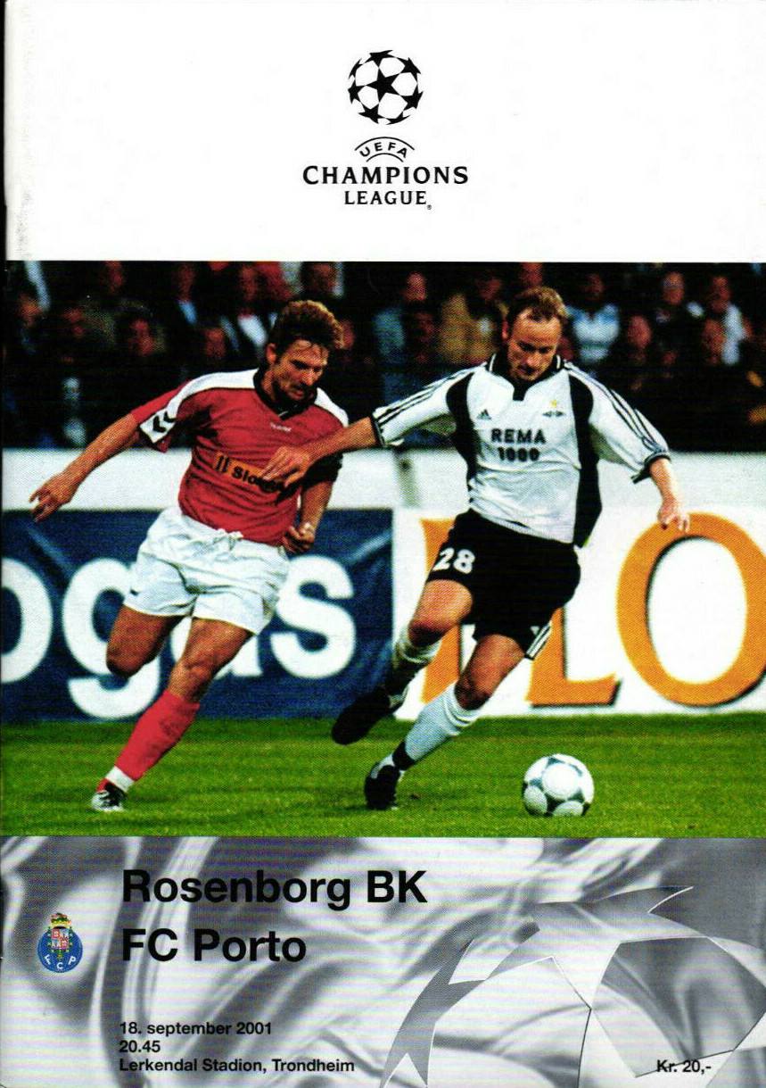 EC I 2001/2002 Rosenborg BK – FC Porto, 18/09/2001, Champions League