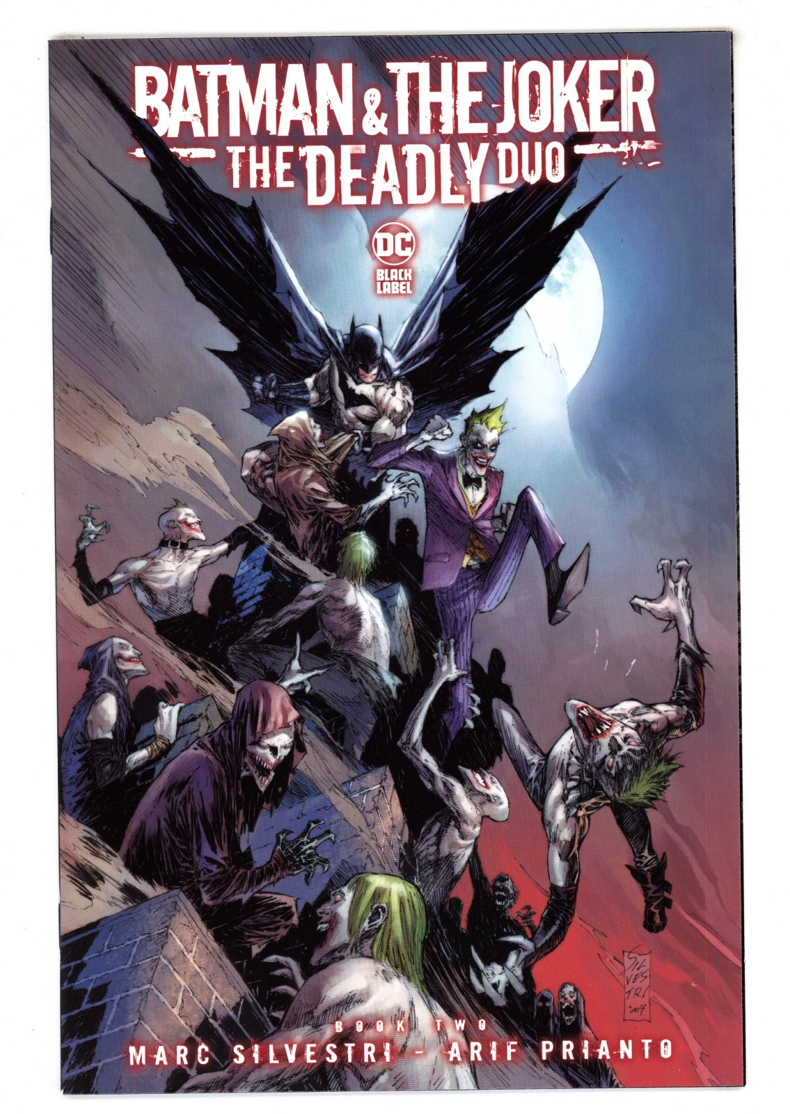 Batman & The Joker: The Deadly Duo #2 NM 9.4 2022 Marc Silvestri Cover