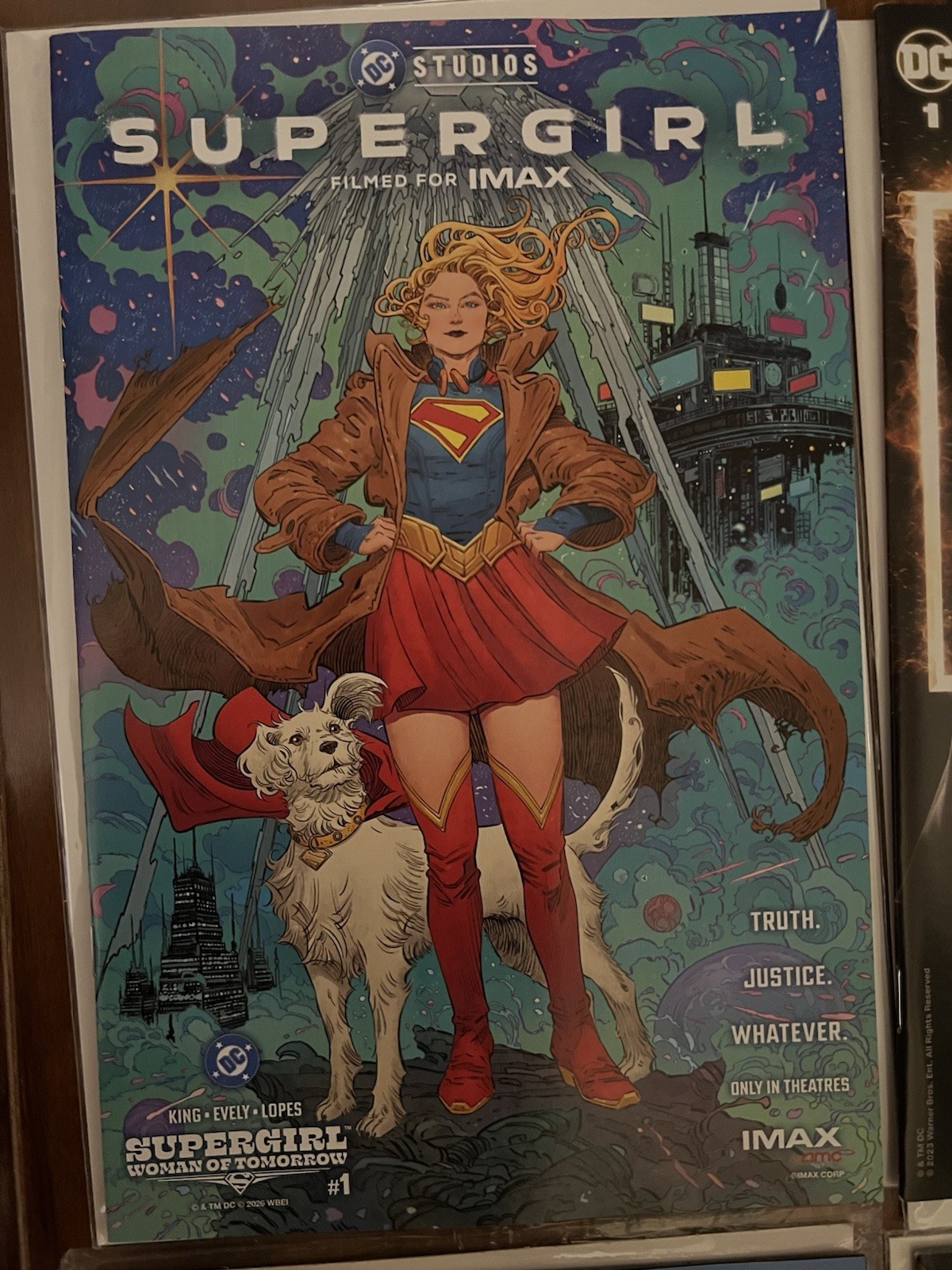 Supergirl #1 AMC IMAX Justice League Shazam Thor Comic Book Exclusive Dolby