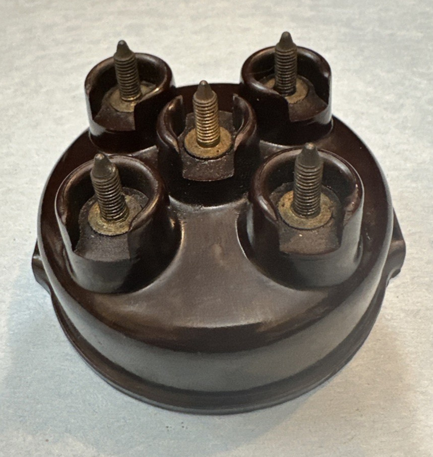 Rare NOS Ghost Part 1922 Dodge Brothers NE Electric 10487A Distributor Cap 4 Cyl