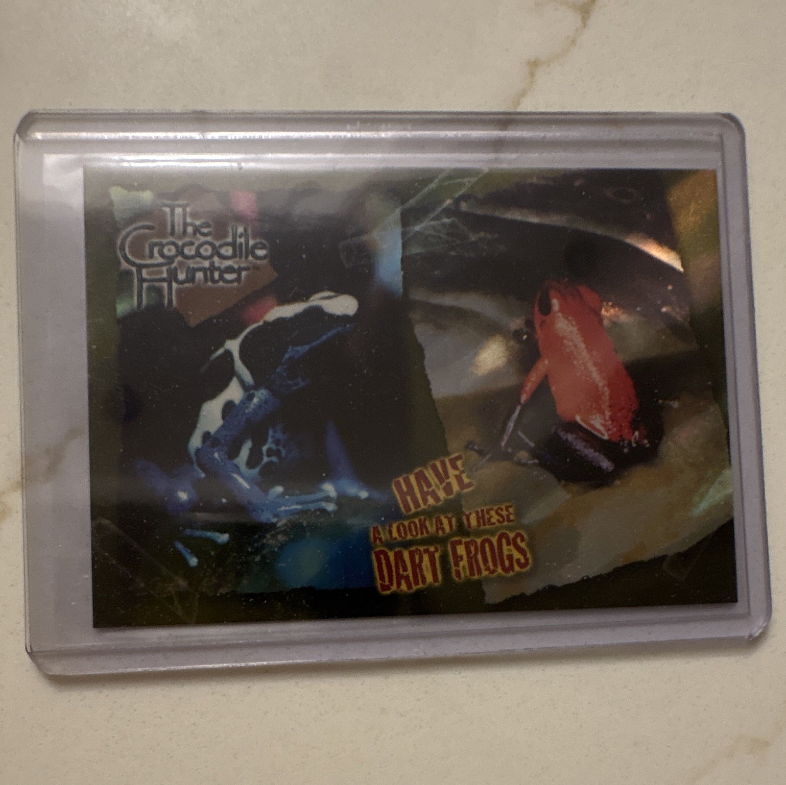 Dart Flipcards The Crocodile Hunter 2002 Poison Dart Frog Trading Card CT-1