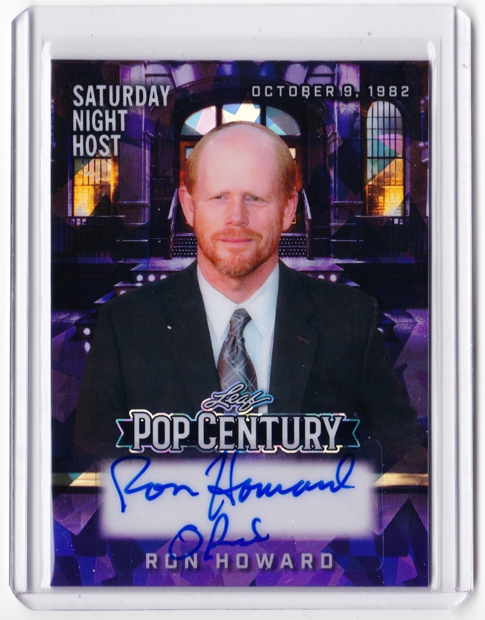 Ron Howard 2025 Leaf Metal Pop Century Auto Card # 1/1 “Opie” Andy Griffith Show