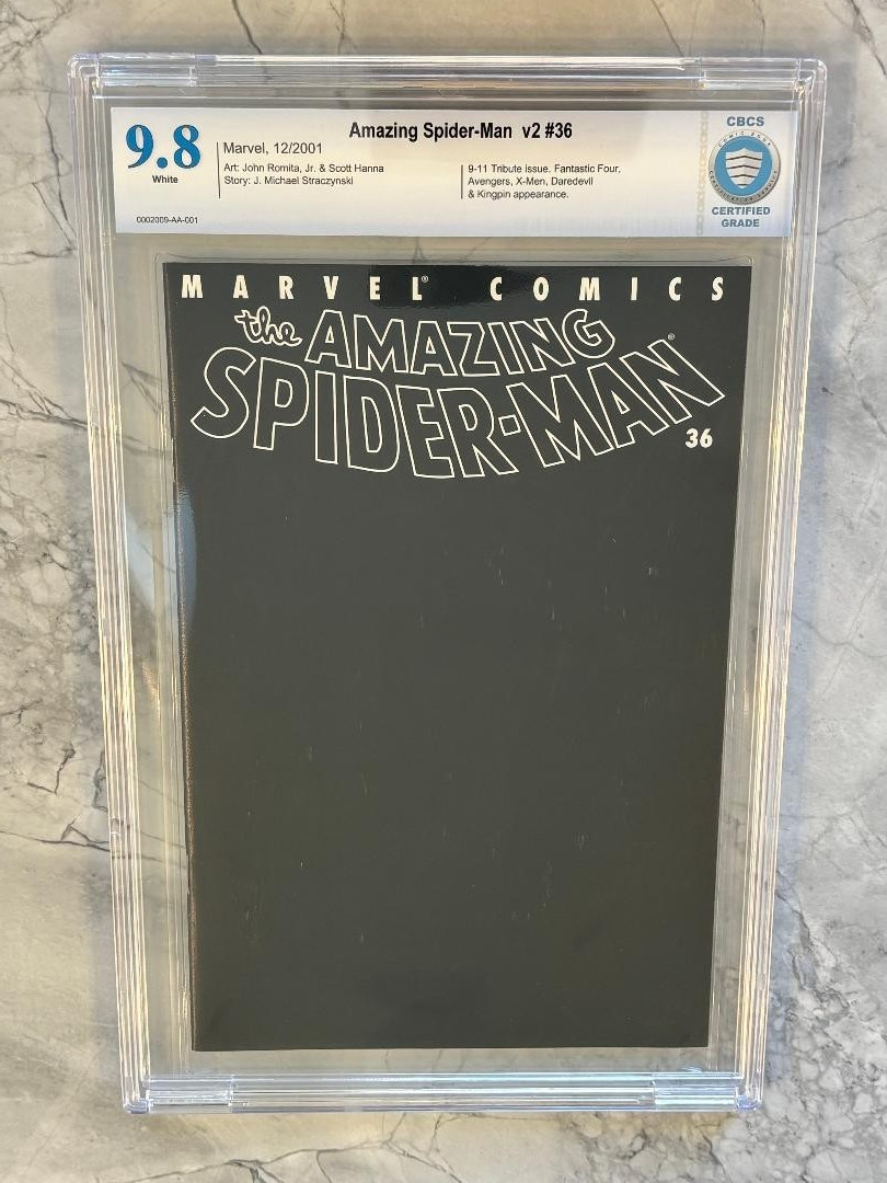 25 YEARS – SPIDER-MAN #v2 #36 – 9.8 CBCS ( NOT CGC ) – Near MINT : MINT