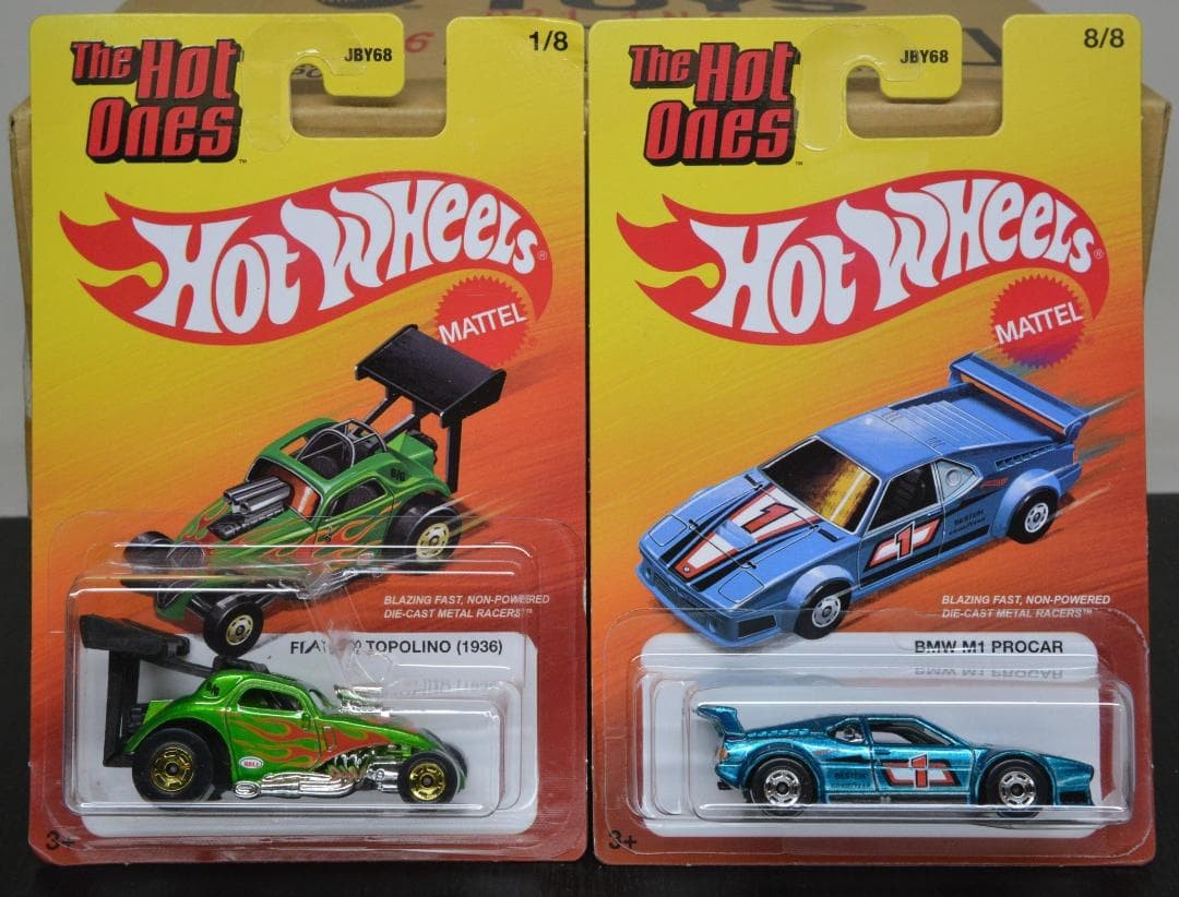 Hot Wheels Hot Ones Fiat 500 Topolino BMW M1