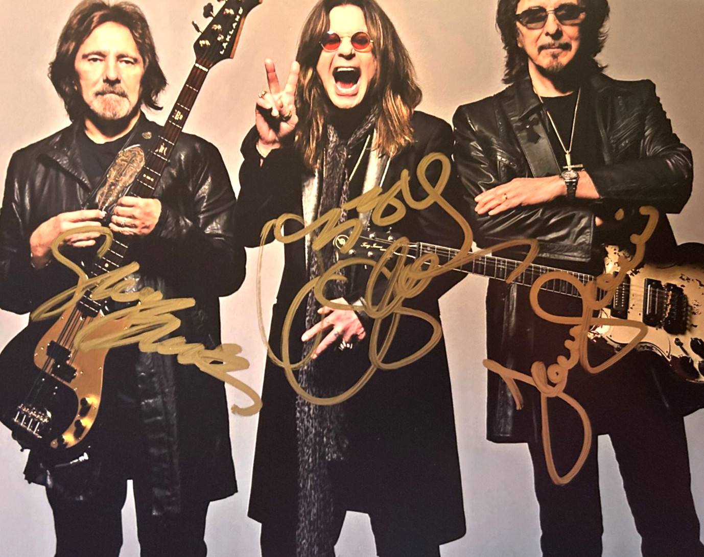 BLACK SABBATH (OZZY) Signed 8×10 inch Photo: Authentic Original Autograph + COA