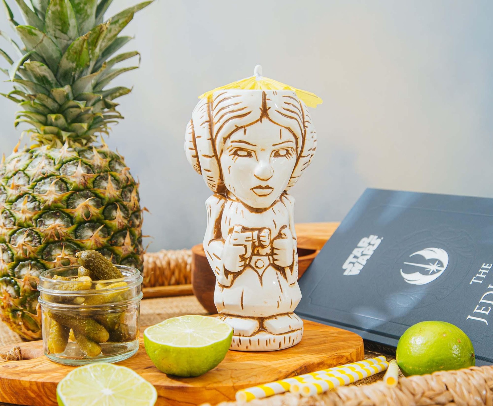 Geeki Tikis Star Wars Princess Leia Ceramic Mug | Holds 16 Ounces