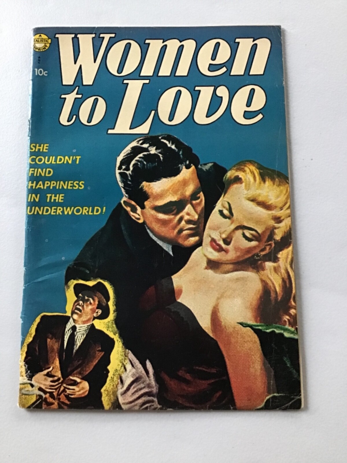 WOMEN TO LOVE #0 VG 4.0 1952 Realistic Comics *Color Touch *(210)