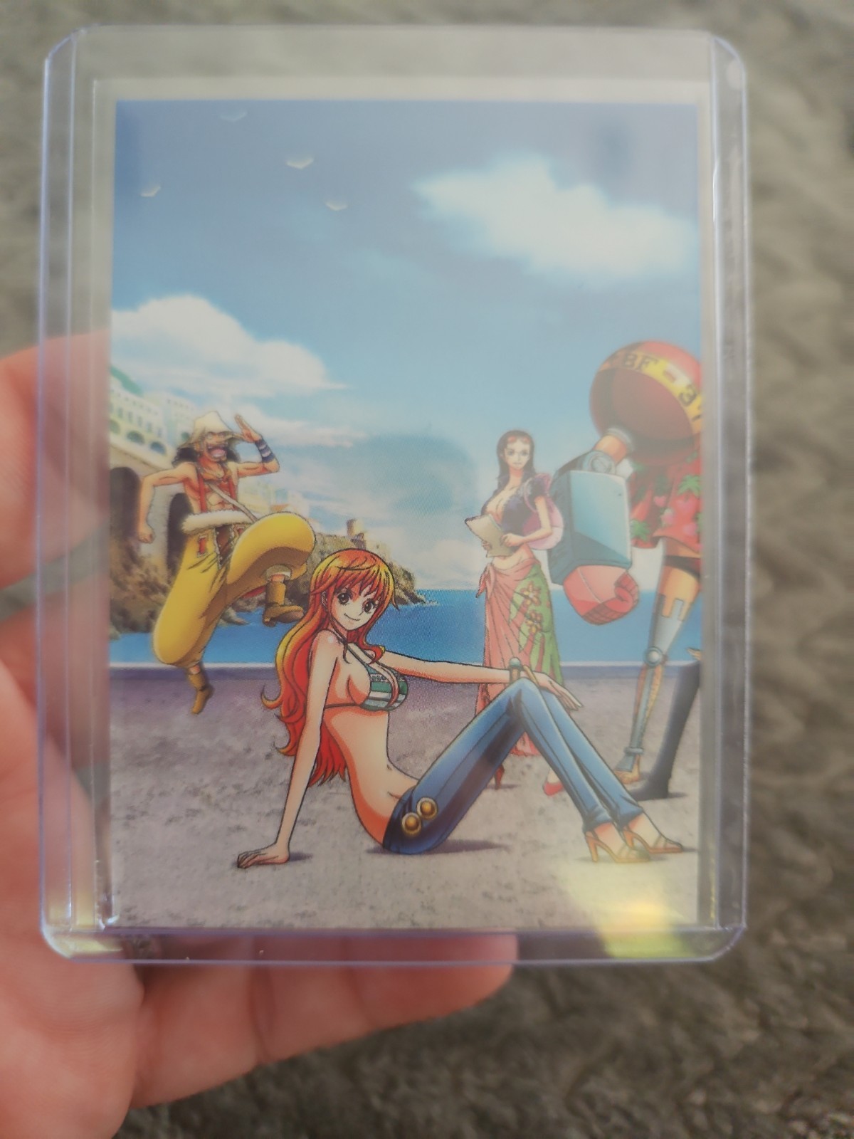 Panini One Piece Epic Journey Fish-Man Island Nami Usopp Robin 154 Puzzle Card